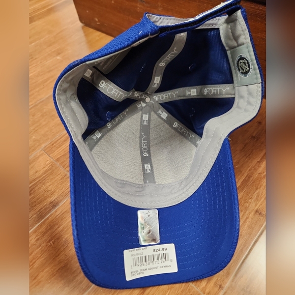 New York Rangers New Era 9FORTY Blue NHL Hockey Adjustable Cap Hat NWT - Picture 2 of 6